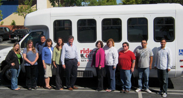 A 2011 photo of the Ride-On Staff